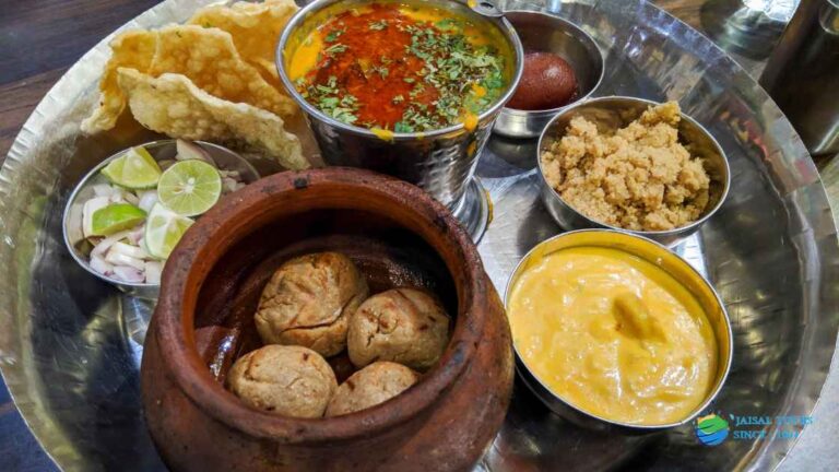 Jaisalmer Local Cuisine - Dal Baati Churma